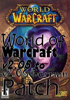 Box art for World of Warcraft v2.05 to v2.06 German Patch