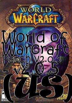 Box art for World of Warcraft Patch v2.0.3 - v2.0.5 (US)