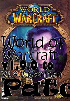 Box art for World of Warcraft v1.9.0 to v1.9.1 German Patch