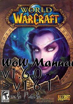 Box art for WoW Manual v1.6.0 - > v1.6.1 French Patch