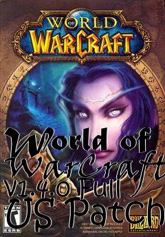 Box art for World of WarCraft v1.4.0 Full US Patch
