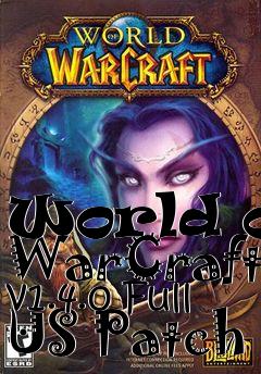 Box art for World of WarCraft v1.4.0 Full US Patch