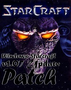 Box art for Windows Starcraft v1.07 Update Patch