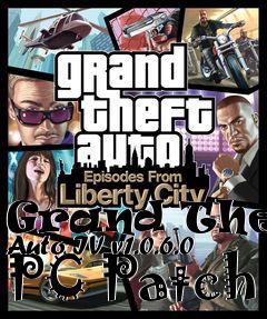 Box art for Grand Theft Auto IV v1.0.6.0 PC Patch