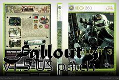 Box art for Fallout 3 v1.5 US patch