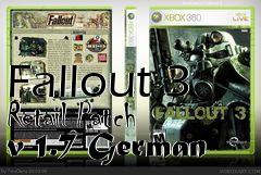 Box art for Fallout 3 Retail Patch v 1.7 German