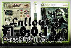 Box art for Fallout 3 v1.0.0.15 Patch (Austrian)