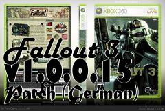 Box art for Fallout 3 v1.0.0.15 Patch (German)
