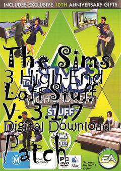 Box art for The Sims 3 High-End Loft Stuff v. 3.1.7 Digital Download Patch
