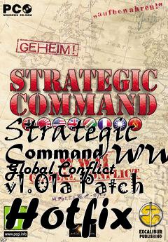 Box art for Strategic Command WWII Global Conflict v1.01a Patch Hotfix