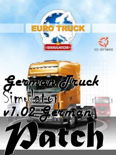 Box art for German Truck Simulator v1.02 German Patch