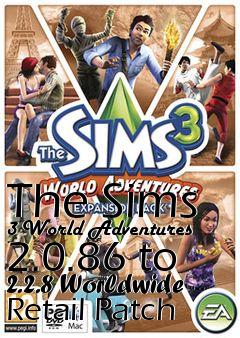 Box art for The Sims 3 World Adventures 2.0.86 to 2.2.8 Worldwide Retail Patch