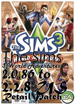 Box art for The Sims 3 World Adventures 2.0.86 to 2.2.8 US Retail Patch