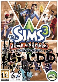 Box art for The Sims 3 World Adventures US CDDVD Patch 2.7.7 to 2.9.10