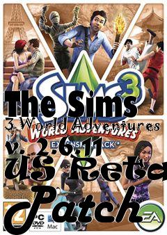 Box art for The Sims 3 World Adventures v. 2.6.11 US Retail Patch