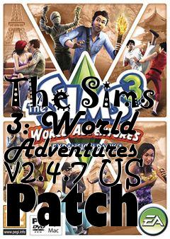 Box art for The Sims 3: World Adventures v2.4.7 US Patch