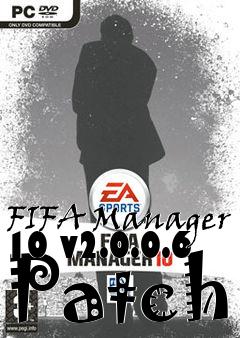 Box art for FIFA Manager 10 v2.0.0.6 Patch