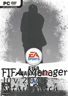 Box art for FIFA Manager 10 v. 2.0.0.5 Retail Patch