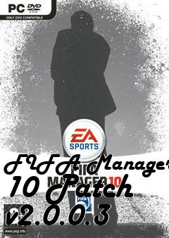 Box art for FIFA Manager 10 Patch v2.0.0.3