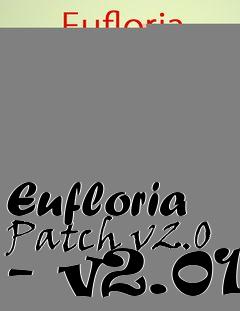 Box art for Eufloria Patch v2.0 - v2.01