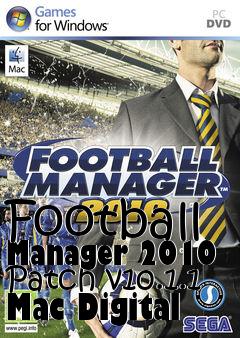 Box art for Football Manager 2010 Patch v10.1.1 Mac Digital