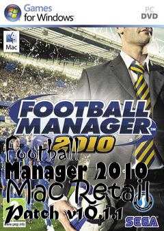 Box art for Football Manager 2010 Mac Retail Patch v10.1.1