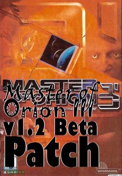 Box art for Master of Orion III v1.2 Beta Patch