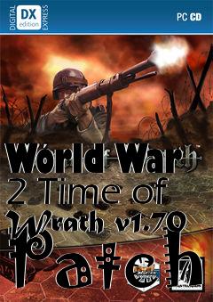 Box art for World War 2 Time of Wrath v1.70 Patch