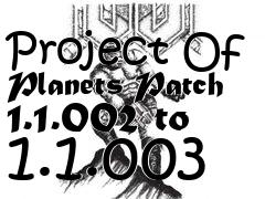 Box art for Project Of Planets Patch 1.1.002 to 1.1.003