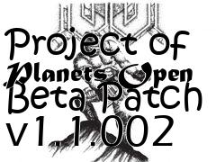 Box art for Project of Planets Open Beta Patch v1.1.002