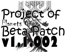 Box art for Project of Planets Open Beta Patch v1.1.002