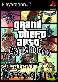 Box art for 100 % San Andreas PS2 Savegame