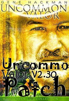 Box art for Uncommon Valor v2.30 Patch