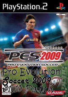 Box art for Pro Evolution Soccer 2009 v1.10 Patch