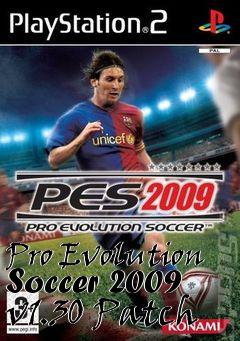 Box art for Pro Evolution Soccer 2009 v1.30 Patch