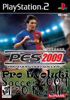 Box art for Pro Evolution Soccer 2009 v1.20 Patch