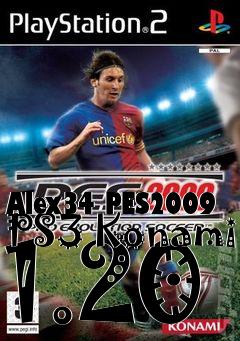 Box art for Alex34 PES2009 PS3 Konami 1.20