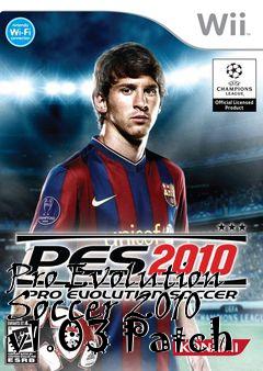 Box art for Pro Evolution Soccer 2010 v1.03 Patch