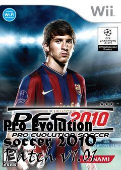 Box art for Pro Evolution soccer 2010 Patch v1.01