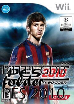 Box art for BiH PL GDB folder - PES 2010