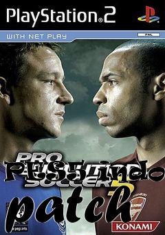 Box art for PES5 indoor patch