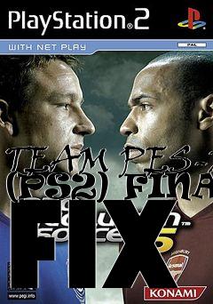 Box art for TEAM PES-X (PS2) FINAL FIX