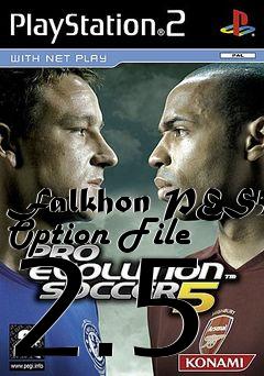 Box art for Falkhon PES5 Option File 2.5