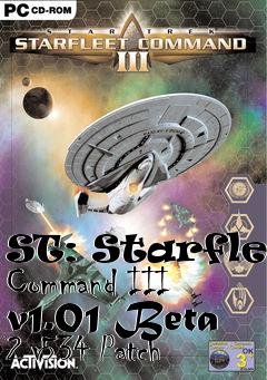 Box art for ST: Starfleet Command III v1.01 Beta 2 v534 Patch