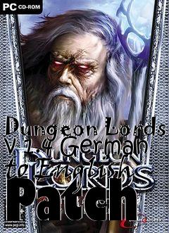 Box art for Dungeon Lords v 1.4 German to English Patch