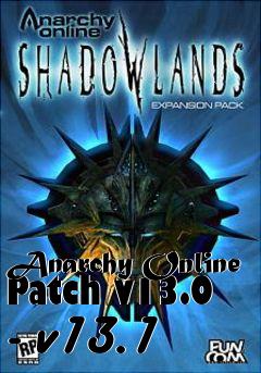 Box art for Anarchy Online Patch v13.0 - v13.1