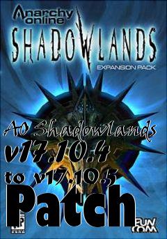 Box art for AO Shadowlands v17.10.4 to v17.10.5 Patch