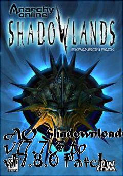 Box art for AO Shadownloads v17.7.3 to v17.8.0 Patch