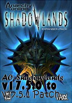 Box art for AO: Shadowlands v17.5.0 to v17.5.1 Patch
