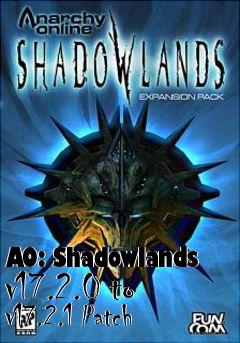 Box art for AO: Shadowlands v17.2.0 to v17.2.1 Patch